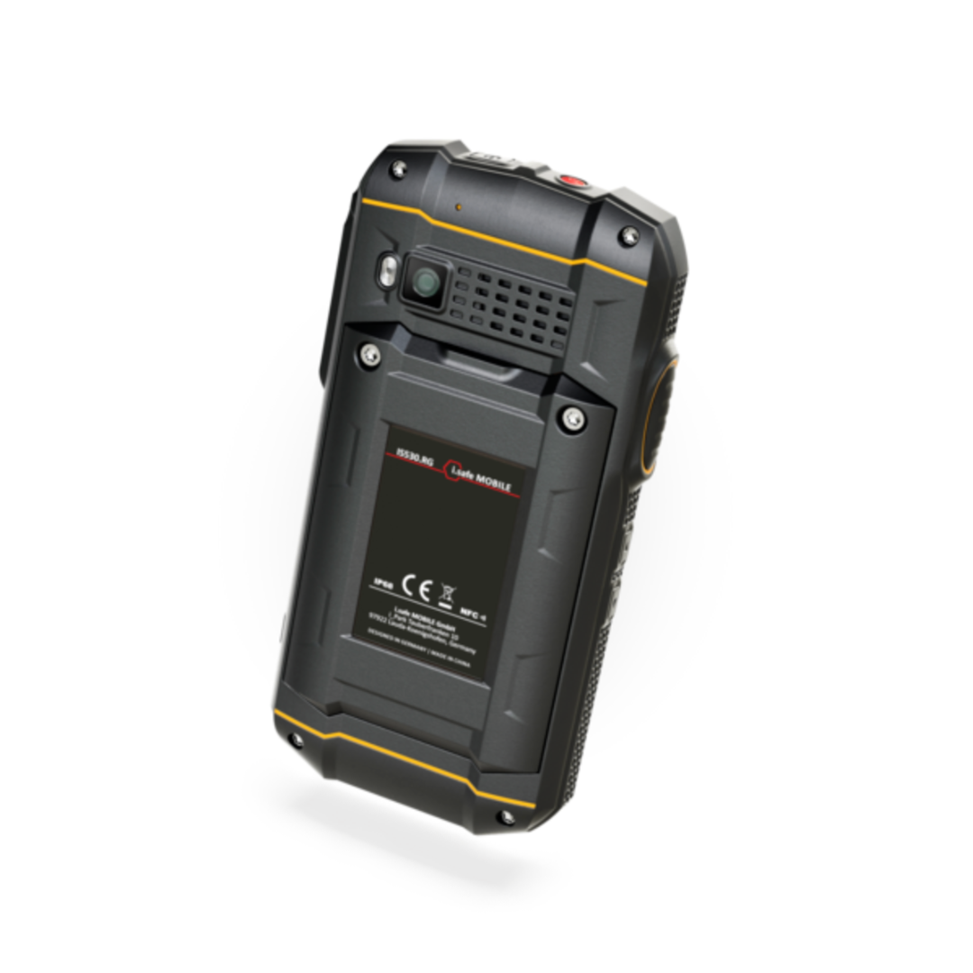 Smartphone industrial multifuncional con interfaz ISM | IS530.RG | i.safe MOBILE